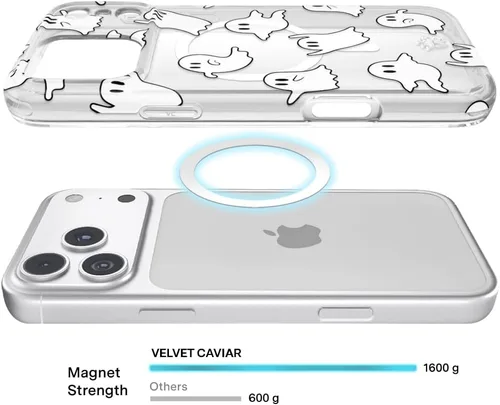Vista 299 de VELVET CAVIAR Funda para iPhone 15, compatible con MagSafe, probada contra caídas de 10 pies, fundas protectoras de diseño, leopardo color rosa