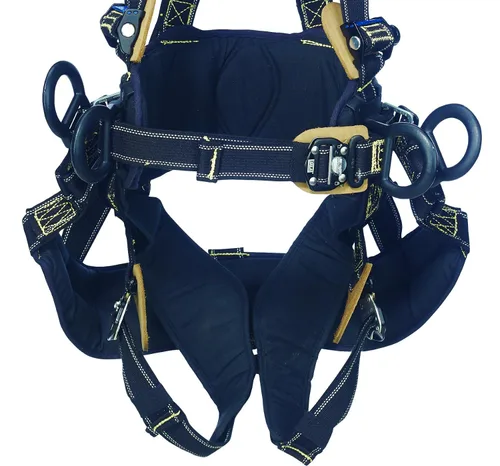 Vista 2 de 3M DBI-Sala ExoFit NEX 1113357 - Arnés de arco de escalada en torre, anillos en D dorsal/delanteros/laterales, hebillas de control de calidad