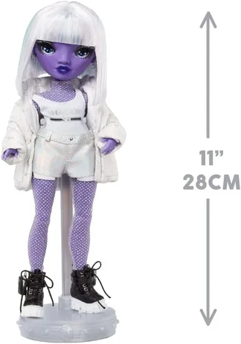Vista 8 de Rainbow High Shadow High Dia Mante- Muñeca de moda morada. Traje de moda y más de 10 accesorios de juego coloridos. Gran regalo para niños de 4 a 12