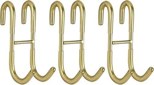 Vista 9 de Simtive Ganchos para Puerta de Ducha (Paquete de 2), Ganchos para Toallas para Baño de Vidrio Sin Marco para Squeegee, Negro