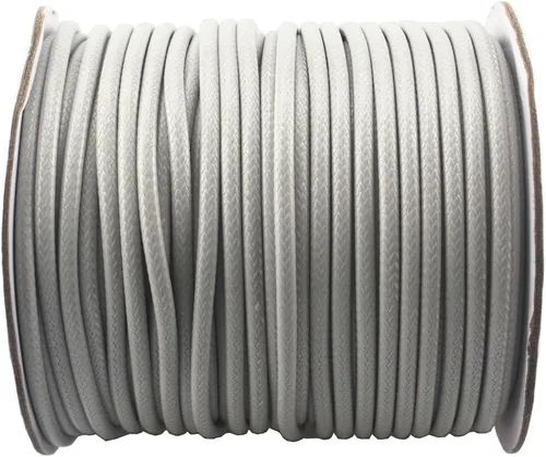 Vista 29 de Cordón de poliéster encerado para hacer joyas, cuerda encerada con carrete para hilo de manualidades (negro, 0.020 in (150 yardas))