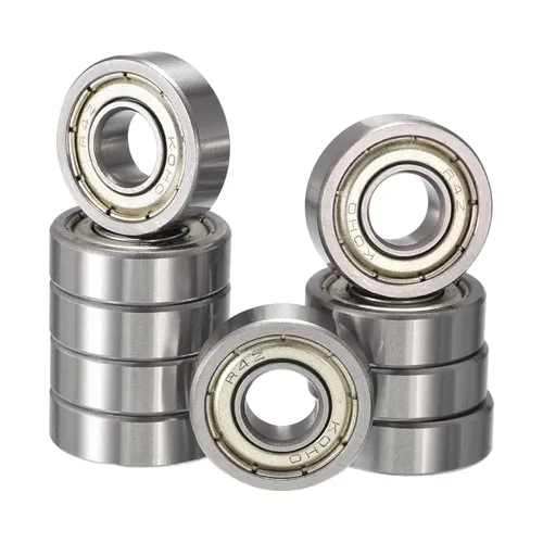 Vista 11 de R2ZZ Rodamientos de bolas de ranura profunda, ID 1/8" x DI 3/8" x Ancho 5/32" Rodamiento de bolas con doble blindado de metal cromo acero Z2 Palanca