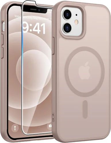 Vista 97 de FNTCASE - Funda para iPhone 16, apta para Magsafe, color blanco