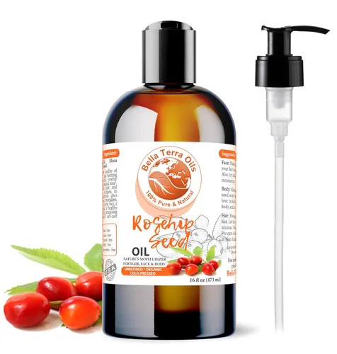 Vista 10 de Bella Terra Oils Aceite de semilla de Rosehihp