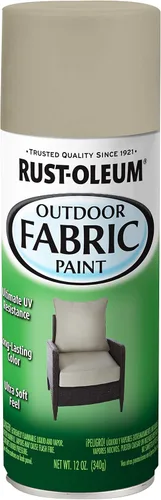 Vista 13 de Rust-Oleum - Pintura para tela para exteriores, rojo chile, 12 onzas Rojo (Chili Red)