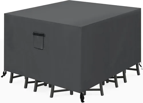 Vista 43 de ABCCANOPY Cubierta de Mesa Rectangular Cubierta de Mesa Universal Cubierta de Silla para Exteriores Impermeable y a Prueba de Polvo Resistente al