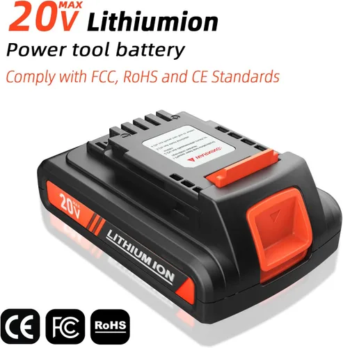 Vista 5 de Batería de repuesto LBXR20 de 20 V Max 4.0Ah para Black and Decker LBXR2520 LBXR2020 LBX20 LB2X4020 LB2X3020 y compatible con LCC221 LST522 LST201