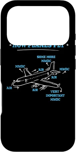 Vista 30 de Regalo de avión para pilotos y nerds de aviación - Funda Wie para iPhone 17
