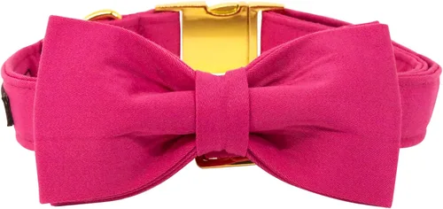 Vista 25 de Collar de perro a cuadros de búfalo amarillo otoñal con pajarita elegante Otoño-Lazo-Cuadros Amarillo