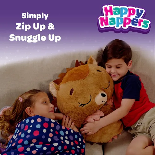 Vista 5 de Happy Nappers - Saco de dormir con almohada, cómodo, acogedor, compacto, súper suave, cálido, para todas las estaciones, saco de dormir