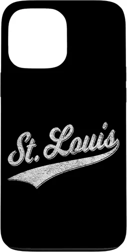 Vista 23 de Funda para iPhone 12 Pro Max ST. LOUIS MISSOURI VARSITY SCRIPT SPORTS JERSEY
