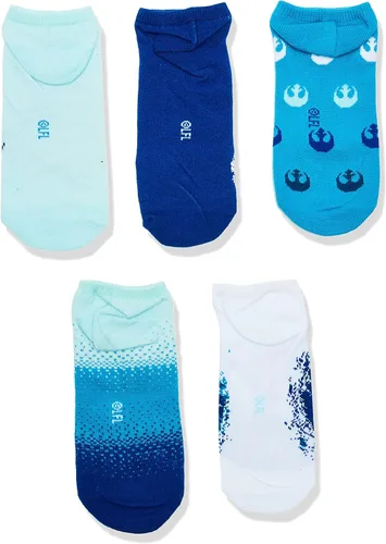 Vista 3 de STAR WARS Women's 5 Pack No Show Socks