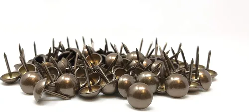 Vista 11 de DMSE – Tamaño mayorista 7/16" diámetro (0.433 in) hardware tapicería muebles decorativos Pulgar tachuelas clavos clavos 1000