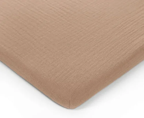 Vista 18 de Comfy Cubs Sábana de Moisés de Muselina - Tela 100% Algodón Suave, Transpirable y Delicada para la Piel Sensible del Bebé - Ajuste Universal