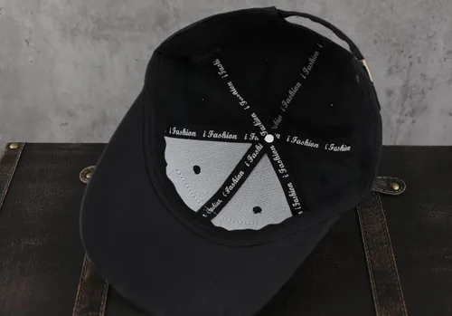 Vista 5 de Gorra de camionero para papá, gorra de béisbol, gorra de papá, gorra de cuero grabada con láser