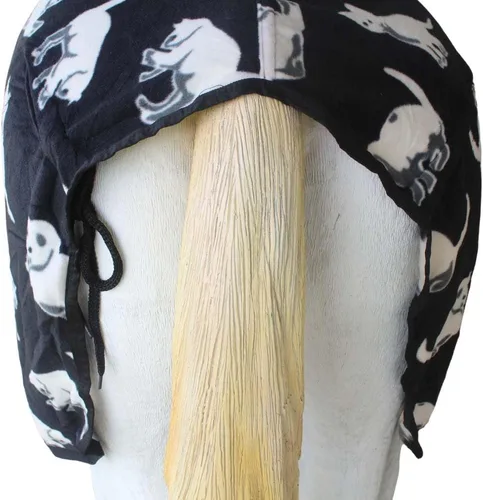 Vista 5 de Challenger Caballo Suave Fleece Cooler Ejercicio Manta Mecha Humedad Invierno Liner 43EE02 Gatos blancos