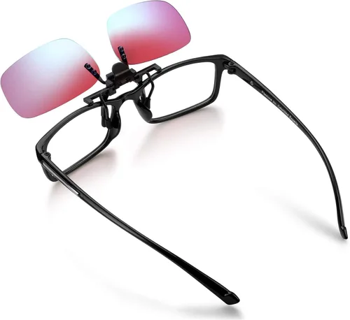Vista 2 de Pilestone TP-029 Lens B - Gafas de color con clip para ceguera roja y verde severa