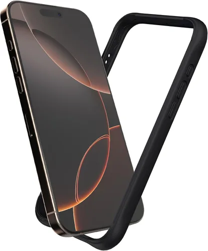 Vista 28 de Funda de silicona líquida para iPhone 12/12 Pro de 6.1 pulgadas, color negro [Absorción de golpes] [Protección de borde elevado]