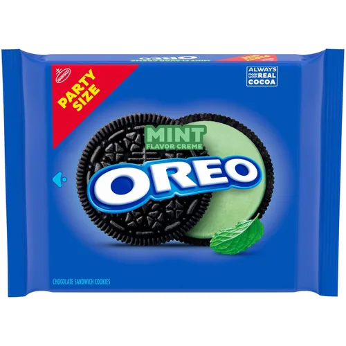 Vista 18 de OREO REESE'S Galletas sándwich de chocolate con crema de maní, 12.35 onzas (paquete de 2)