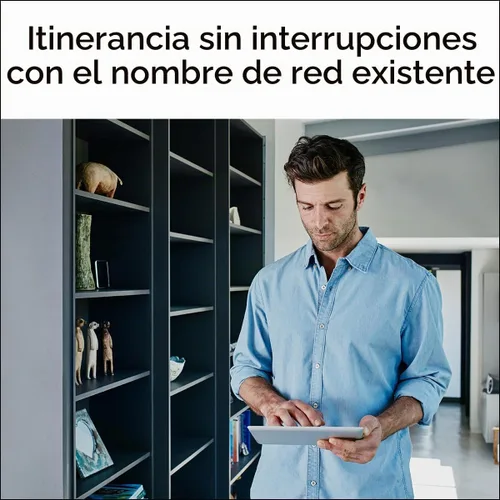 Vista 4 de NETGEAR Extensor de rango de malla WiFi 6 (EAX11) - Añade hasta 1,200 pies cuadrados, 15 dispositivos con amplificador y repetidor de señal