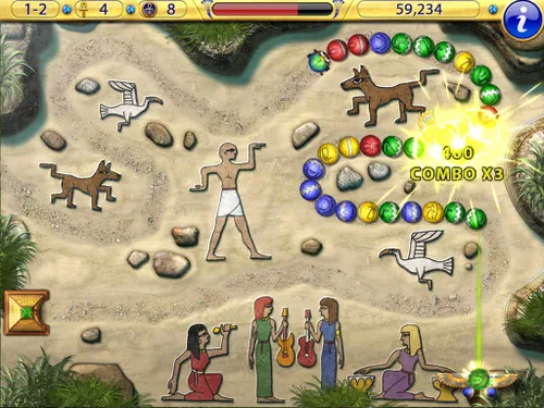 Vista 3 de Luxor Amun Rising HD Online Game Code