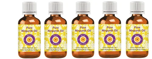Vista 4 de Deve Herbes Pure Nirgundi Aceite (Vitex negundo Linn) 0.2 fl oz (0.16 oz)
