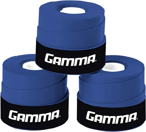 Vista 2 de Gamma Sports Supreme Overgrip para raquetas de tenis, pickleball, squash, bádminton y raquetball, varios tamaños