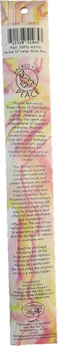Vista 2 de Mother's Fragrances - Incienso de hierbas - Palo Santo Extra 12 paquetes de 10 pulgadas