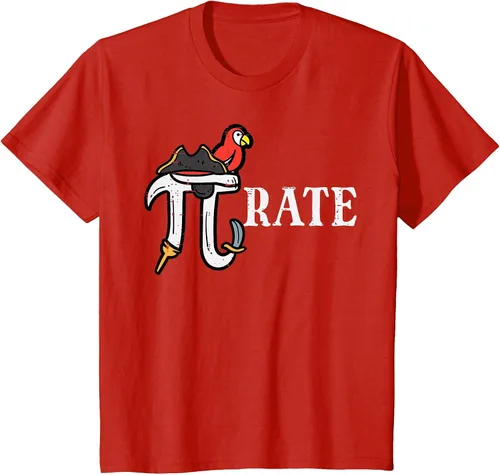Vista 78 de Pirate Pi Funny Math Pie Halloween Disfraz Maestro Hombres Mujeres Camiseta Asphalt Grey