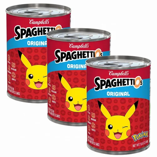 Vista 30 de SpaghettiOs Pasta enlatada original, lata de 15.8 onzas (paquete de 12)