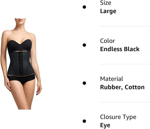Vista 7 de Squeem - Perfectly Curvy, Women's Firm Control Strapless Waist Cincher