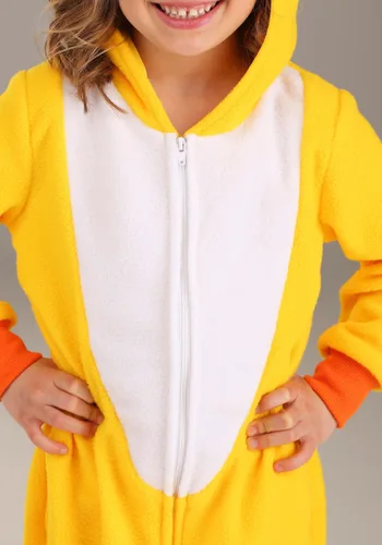 Vista 5 de Pijama de Pato Amarillo para Niños Pequeños Multicolor