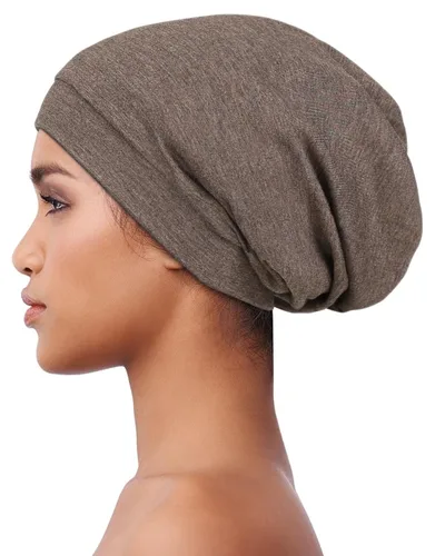Vista 108 de Alnorm - Gorro con forro de satén y suave banda elástica para hombres y mujeres, talla única Se ajusta a la mayoría