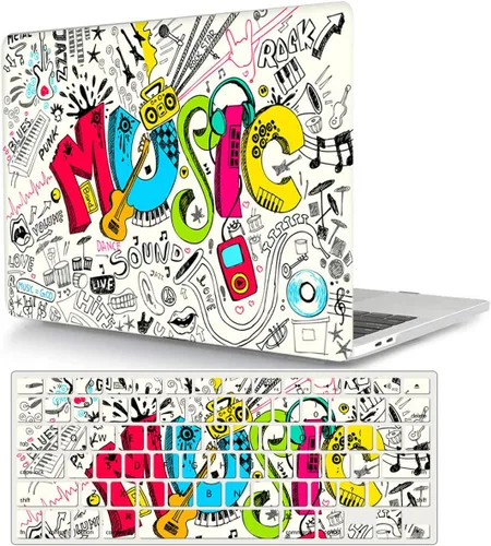 Vista 35 de Funda compatible con MacBook Pro de 13 pulgadas con CD-ROM (Modelo: A1278, versión antigua 2012 2011 2010 2009 2008), carcasa rígida de plástico Cara