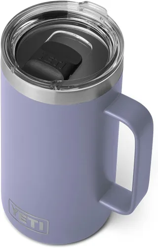 Vista 10 de YETI Rambler - Taza de acero inoxidable aislada al vacío con tapa MagSlider, 24 onzas