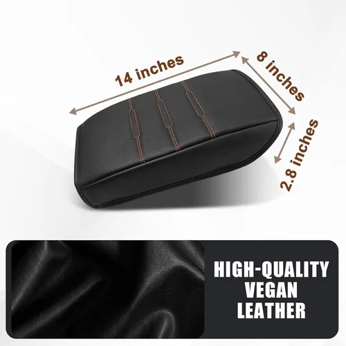 Vista 6 de Muslogy - Funda para reposabrazos para Honda CR-V 2023-2026, grosor regular
