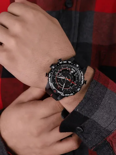 Vista 6 de Timex Reloj inteligente con brújula de marea de cuarzo
