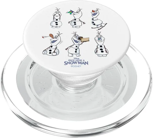 Vista 7 de Disney Once Upon a Snowman Expressions of Olaf PopSockets Agarre y soporte para teléfonos y tabletas