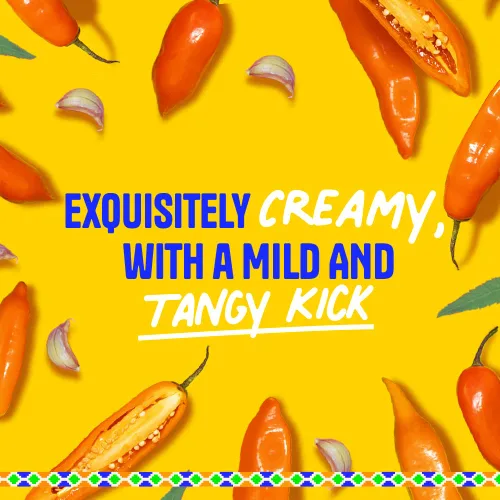 Vista 4 de Tari Salsa picante - Aji Amarillo - Cremosa con un toque suave y picante - 11.8oz