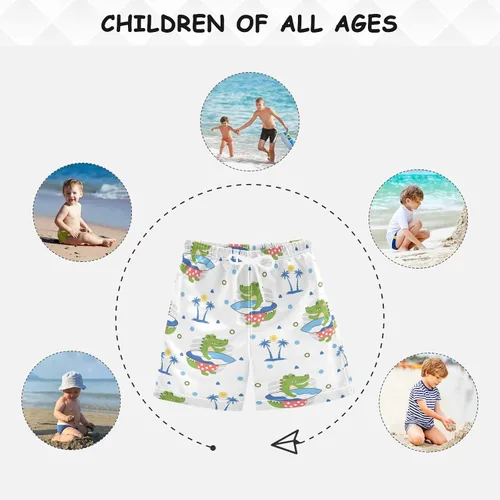Vista 6 de Dussdil Traje de baño para niños y niños pequeños