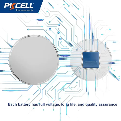 Vista 6 de PKCELL Batería AG3 1.5V LR41 392 384 192 Botón de célula alcalina para termómetro digital - 5