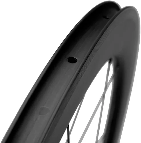 Vista 7 de Sunrise Ruedas de carbono para bicicleta, 2.362 in, profundidad, 0.984 in, anchura, juego de ruedas 700c, llanta de ciclismo de carretera