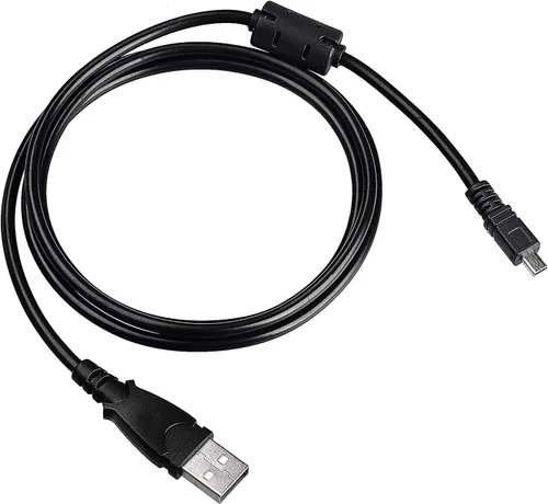 Vista 4 de MaxLL - Cable USB para Leica D-Lux 5, V-Lux 30/40, cable de carga de sincronización de datos 2 en 1 extralargo de 5 pies