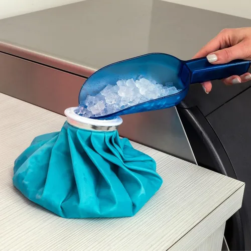 Vista 6 de Scotsman Fabricador de hielo en pepitas comercial, dispensador de hielo y agua con almacenamiento (HID312A-1) 260 libras por día