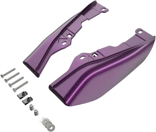 Vista 6 de Advanblack Deflectores de aire Road Glide de marco medio 2024 compatibles con Harley Touring Street Glide, Road King, Electra Glide, 2009-2025