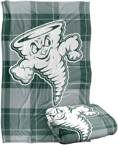 Vista 217 de LOGOVISION St John's University Campus Plaid Spirit Silky Touch Manta súper suave 36 x 58 pulgadas