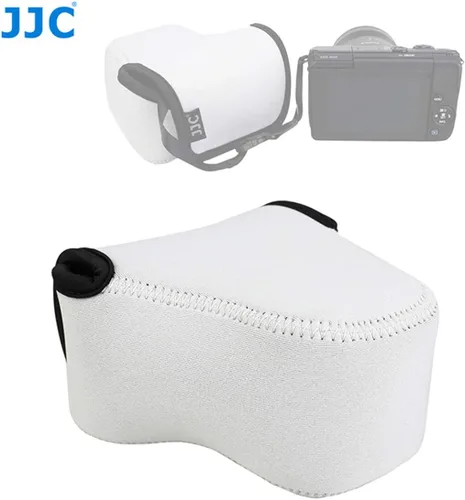Vista 15 de JJC Funda de neopreno ultra ligera en negro para cámara, compatible con X-E4 X-T30 II X-T30 X-T20 X-T10 + lentes prime cortas, 18mm F1.4/ 27mm F2.8