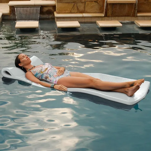 Vista 7 de Texas Recreation Sunray - Flotador de espuma para piscina, color azul Azul Bahama