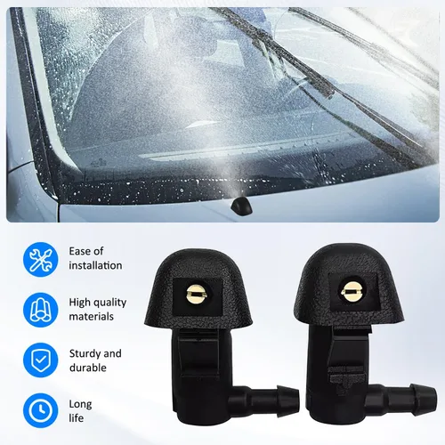 Vista 2 de 76810-TK8-A01 Conjunto de boquillas de limpiaparabrisas ajustables de alta calidad para Honda Odyssey 2017 2016 2015 2014 2013 2012 2011, repuesto