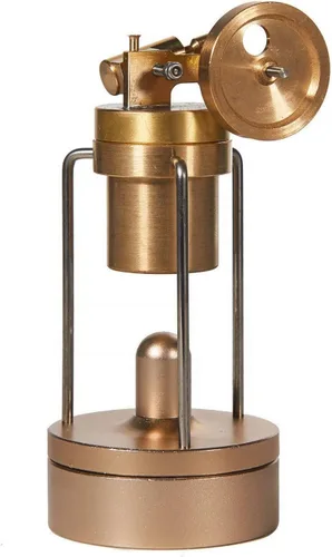 Vista 6 de Sunnytech Baja temperatura Stirling Mini motor de vapor vivo caliente LT001-BJ001